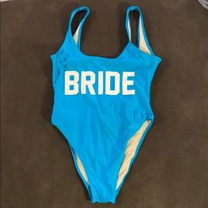 Bride swimsuit